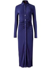 Altuzarra Claudia Dress in Berry Blue at Farfetch